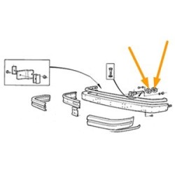 Bumpermontagebeugel*