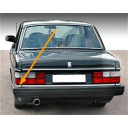 Sierlijst achter bumper links chroom vanaf '81