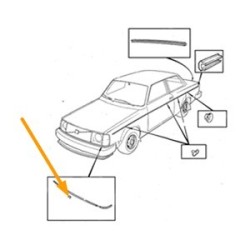 Clip, Body trim to '84