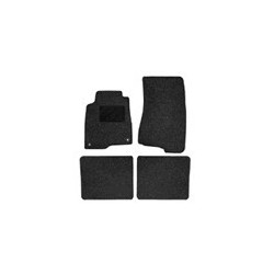 Vloermatten nylon zwart-grijs* 