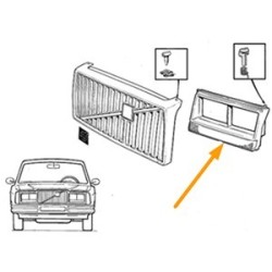 Frame, headlight right