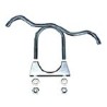 Holding bracket, Silencer Rear silencer
