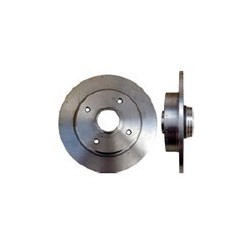 Brake disc Rear axle non vented