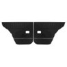 Interior door panel rear left / right black Kit