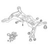 Bushing, Suspension Rear axle Control arm, lower inner