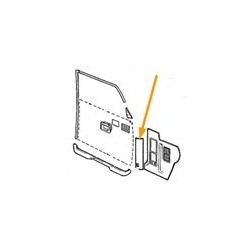 Interior panel Fusebox, Interior blue