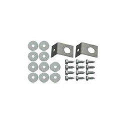 Schroefset spatlap voor beide zijde*