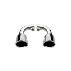 Uitlaatpijpset ovaal blootgesteld