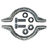 Pipe clamp, exhaust system upper Section lower Section