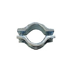 Pipe clamp, exhaust system upper Section lower Section without AWD