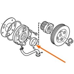 Radial oil seal Camshaft Intermediate shaft
