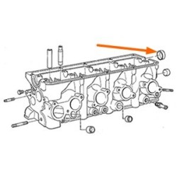 Gasket cap, Camshaft