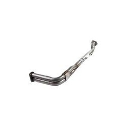 Exhaust pipe with loose flange