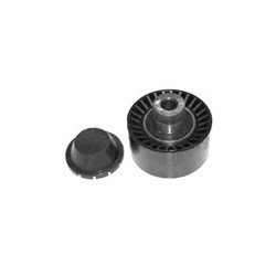 Guide pulley, V-ribbed belt