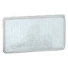Lens, Headlight left H4