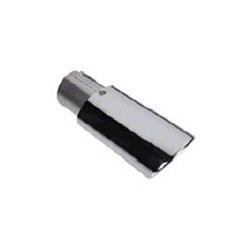 Exhaust pipe oval exposed Tailpipe chromed