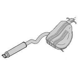 Einddemper voor B5244SG en B5244SG2*
