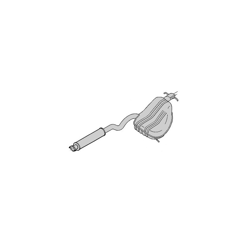 End silencer for B5244SG and B5244SG2