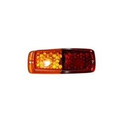 Glas combinatie achterlicht PV445, PV210 vanaf '58