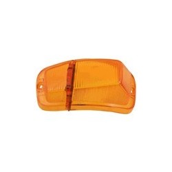 Knipperlichtglas oranje vanaf '62