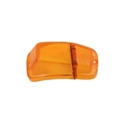 Knipperlichtglas oranje vanaf '62