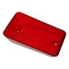 Zijmarkeringslicht achterzijde rood