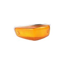 Knipperlichtglas rechtsvoor met frame tot '72