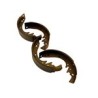 Brake shoe set Rear axle