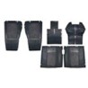 Floor rubber mat Rubber black Kit