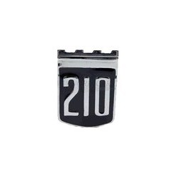 Emblem A-pillar 210