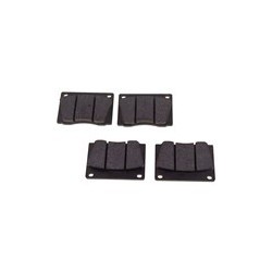 Brake pad set Front axle