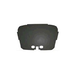 Interior panel Trunk lid black