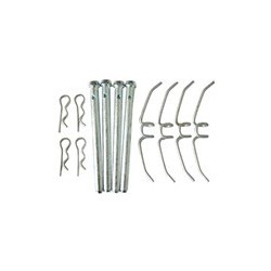 Accessory kit, Brake pads Rear axle non vented System Girling