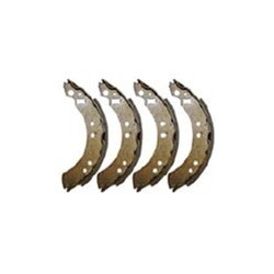 Brake shoe set Rear axle