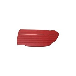 Interior door panel for Driver door upper red