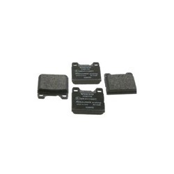 Brake pad set Rear axle System ATE