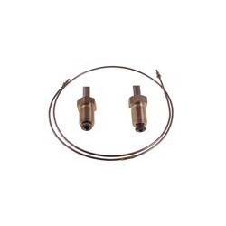 Brake lines Rear axle left centre from '71