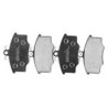 Brake pad set Front axle