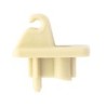 Clip zonneklep beige