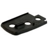 Rubber blok scharnier voor achterklep links vanaf '86