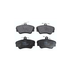 Brake pad set Front axle