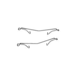 Accessory kit, Brake pads Front axle non vented