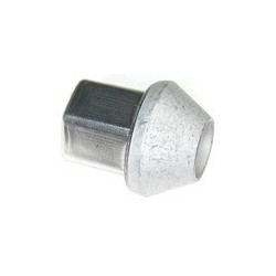 Wheel nut silver