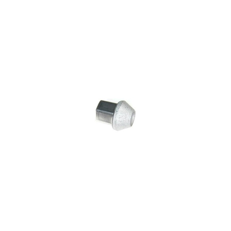 Wheel nut silver