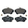Brake pad set Front axle