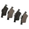 Brake pad set Rear axle