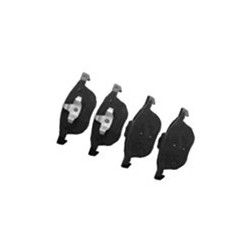 Brake pad set Front axle