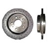 Brake disc Rear axle perforated
