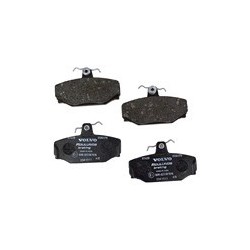 Brake pad set Rear axle