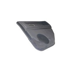 Interior door panel for Passenger side, rear grey